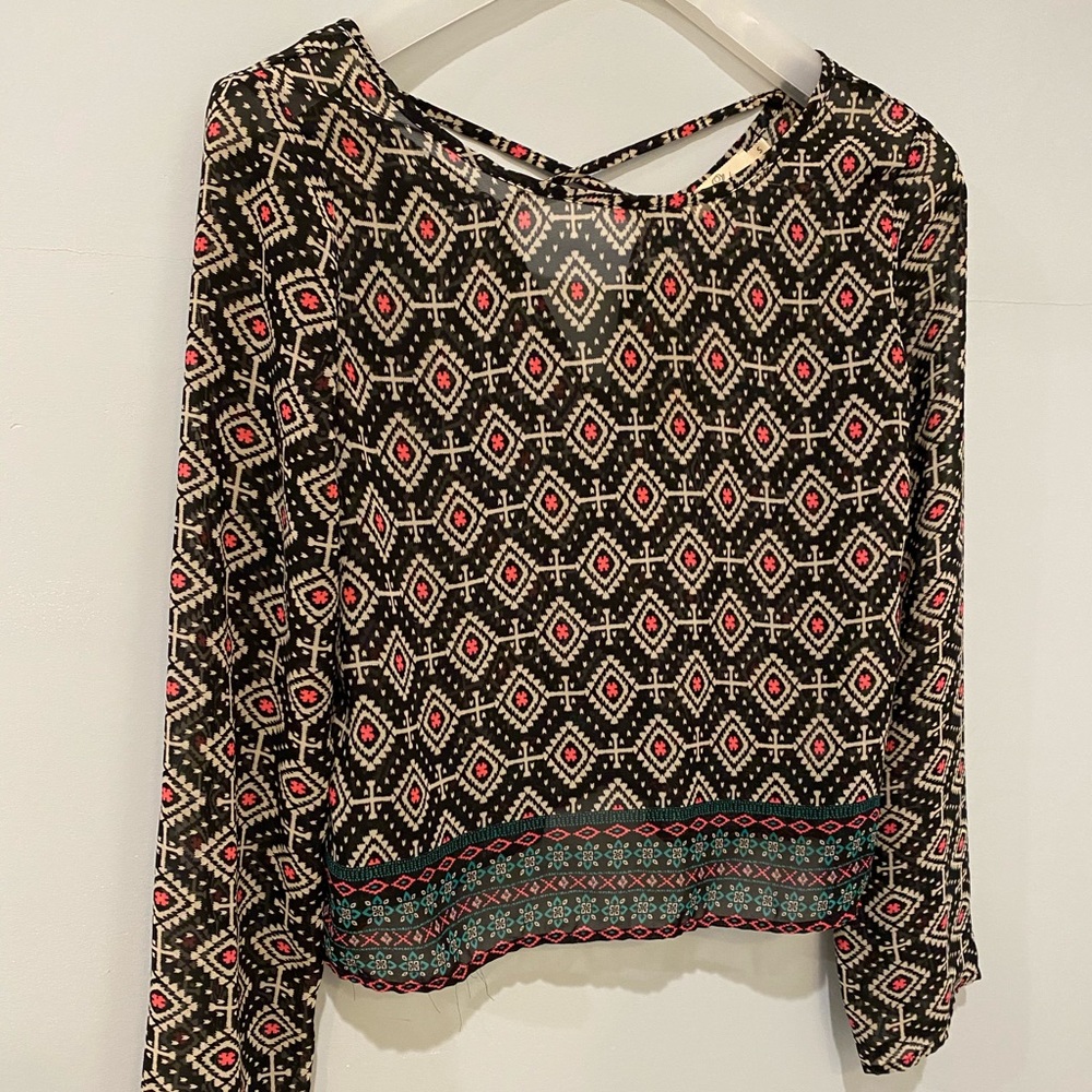Elodie sheer top